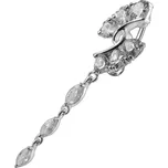 Šperky4U Stříbrný piercing do pupíku - BP01251-C