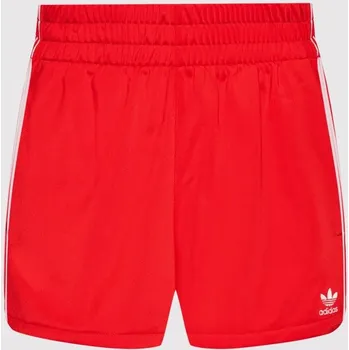 Dámské kraťasy Dámské šortky Adidas Originals 3-Stripes Red 30