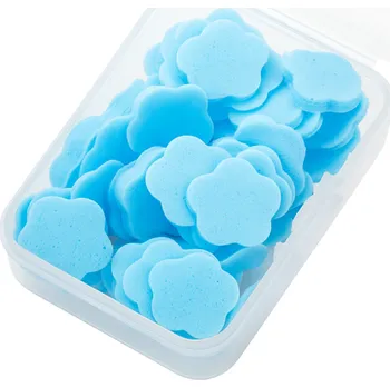 Mýdlo Cestovní mýdlo v pouzdře květiny, 100 ks (mléko)