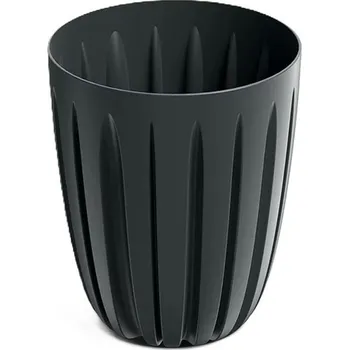 Obal na květináč Květináč WARIO - uhelná 13,7 cm