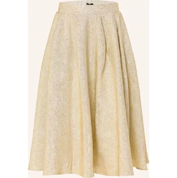 Dámská sukně Miss Goodlife Dámská Sukně S Třpytivou Přízí, zlatá, 36