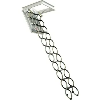 Schody půdní protipožární JAP LUSSO PP 120×70 cm (3,0 m)