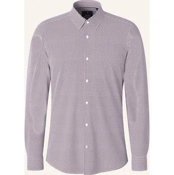 Pánská košile Joop! Pánská Košile Pierce Slim Fit, tmavě červená / bílá /...