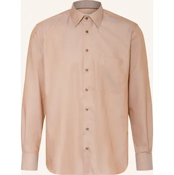 Pánská košile Eterna Pánská Košile Comfort Fit, béžová, 43