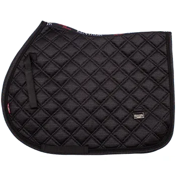 Vybavení pro koně Kentaur Podsedlová dečka SHINE MESH - černá