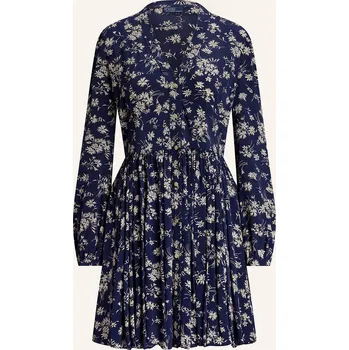 Dámské šaty Polo Ralph Lauren Dámské Šaty, tmavě modrá / bílá, 34