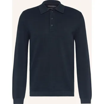 Pánská košile Marc O'polo Pánská Polokošile Z Piké, tmavě modrá, XL