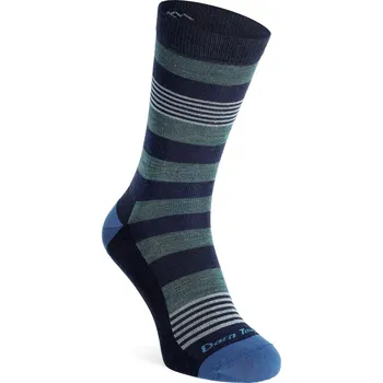 Pánské oblečení Merino ponožky Darn Tough Oxford Crew Lightweight - eclipse
