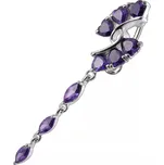 Šperky4U Stříbrný piercing do pupíku - BP01251-A