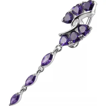 Piercing Šperky4U Stříbrný piercing do pupíku - BP01251-A