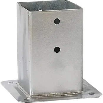 Příslušenství pro plot Patka hranatá, 121 x 121 x 150 mm