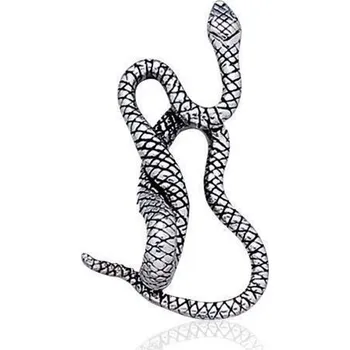 Přívěsek Hadí proměna – stříbrný přívěsek ve tvaru hada