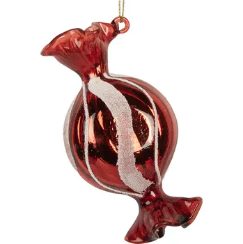 Vánoční ozdoba Clayre & Eef - Skleněná vánoční ozdoba 6GL5282