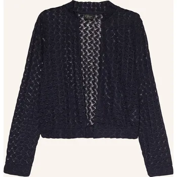 Dámský svetr S.Oliver Black Label Dámský Úpletový Kardigan, tmavě modrá, 42