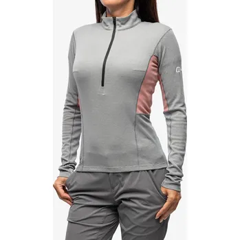 Dámská mikina Dámská mikina Berghaus MTN Guide LS HZ - jet black/goji berry