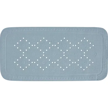 Protiskluzová podložka Spirella protiskluzová podložka do vany ALASKA, světle šedá, PVC, 71 x 36 cm