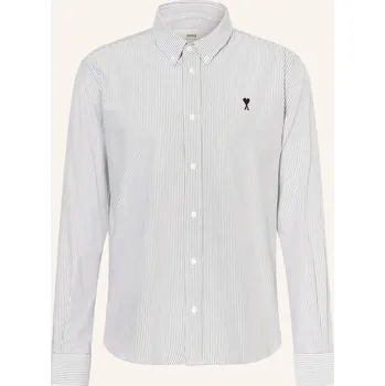 Pánská košile Ami Paris Pánská Košile Classic Fit, černá / bílá, 43