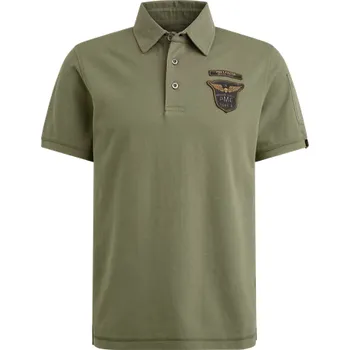 PME Legend pánské triko s límečkem PPSS2504882 6149 Zelená XXL