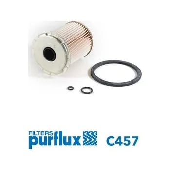 Filtr do auta Palivový filtr PURFLUX C457
