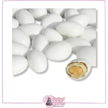 Svatební mandle v bílé čokoládě 50 g