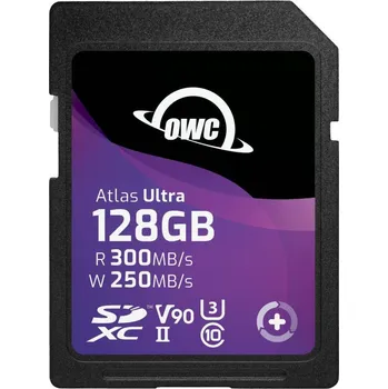 Paměťová karta OWC SDXC Atlas Ultra 128GB UHS-II V90 300/250 MB/s (OWCSDV90U0128)