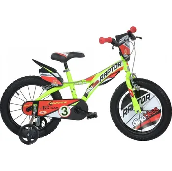 Dětské kolo Dino Bikes Raptor 14 neon yellow 14