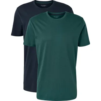 711023 - Tchibo - Trička s kulatým výstřihem - pro muže - vel. XL 56/58 - barva: modrá