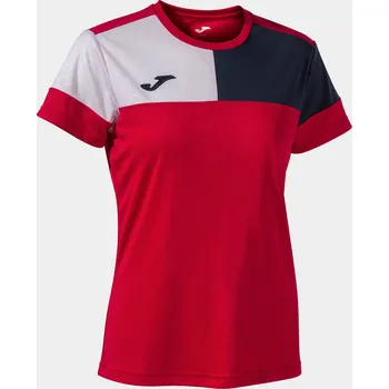 Dámské tričko Dámské triko JOMA Camiseta Manga Red-Navy 2XL