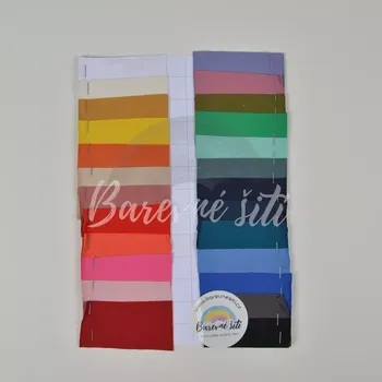 Vzorník Bambusový úplet BIO (E) (Měkké a hebké bambusové úplety)