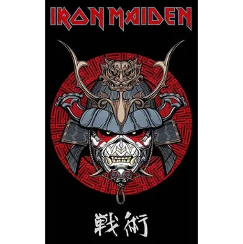 Vlajka Iron Maiden Senjutsu Samurai Eddie Vlajka