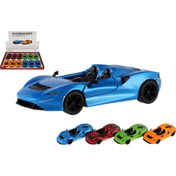 Hračka Teddies Auto Kinsmart McLaren Elva kov/plast 13cm na zpětné natažení 4 barvy