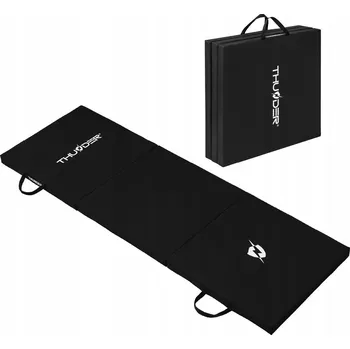 THUNDER Skládací podložka na cvičení, 180x60x5 cm NO SIZE ČERNÁ