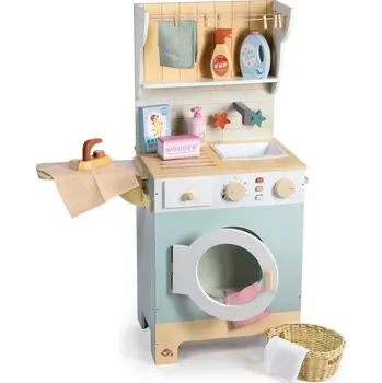 Hračka pro nejmenší Dřevěná prádelna Tender Leaf Laundrette