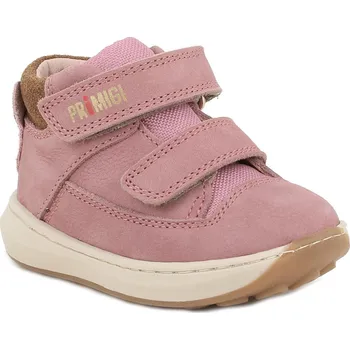 Dívčí polobotky Primigi 8901000 růžové kožené kotníkové botičky velikost 23