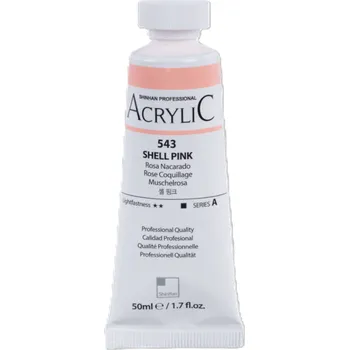 Vodová barva ShinHan Akrylová barva 50 ml Shell Pink 543