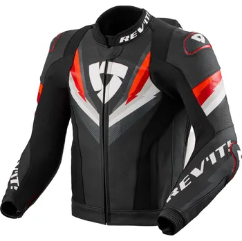 Moto oblečení Bunda na motorku Revit Quantum 3 Pro černo-červená 54