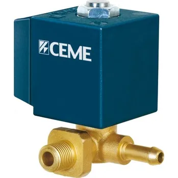 Příslušenství k šicímu stroji Texi Elektroventil CEME 6628 rohový 1/8, bez regulace, pro parní vyvíječe a žehličky