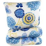 SET Přikrývka a polštář Květinová harmonie