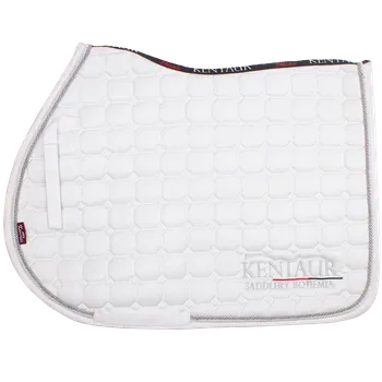 Vybavení pro koně Kentaur Podsedlová dečka závodní - bílá