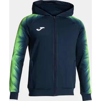 Pánská mikina Pánská mikina JOMA ELITE IX ZIP-UP Navy-Fluor Green 2XL