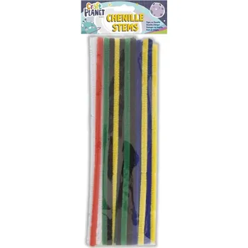 WEST DESIGN Chlupaté modelovací drátky mix jasných barev (20ks)