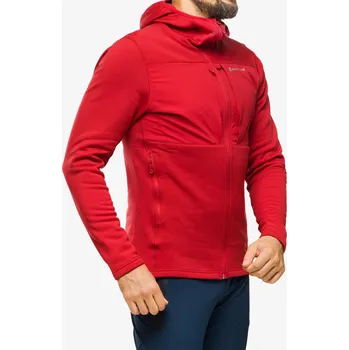 Pánská mikina Mikina s kapucí Montane Fury XT Hoodie - acer red