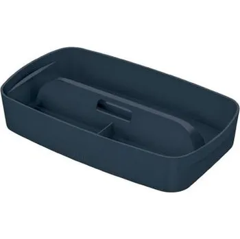 Archivační box LEITZ Organizér s držadlem MyBox Cosy, sametová šedá (52660089)