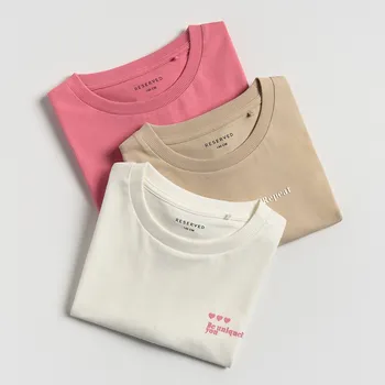 Reserved - Bavlněné tričko 3 ks - vícebarevná - 485FT-MLC - 485FT-MLC-158