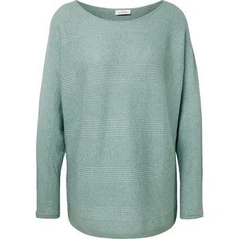 Dámský svetr 706253 - Tchibo - Svetr z jemného úpletu - pro ženy - vel. XL 48/50 - barva: zelená