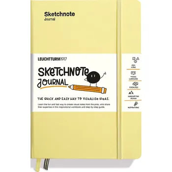 Diář Leuchtturm 1917, Notes Sketchnote Journal A5, vanilkový - Formadore