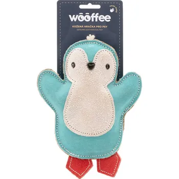Hračka pro psa Wooffee kožená hračka Veselý tučňák