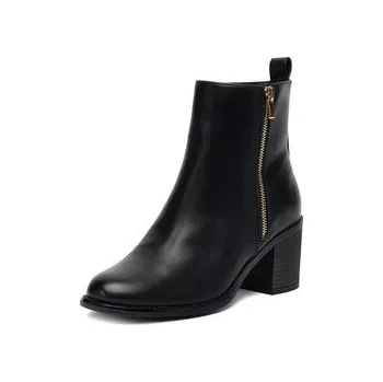 Dámská obuv Polokozačky DeeZee 60162-3 Černá 40