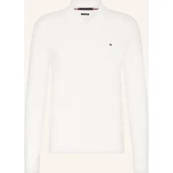 Pánská móda Tommy Hilfiger Pánská Úpletová Polokošile, krémová, M