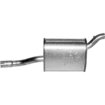 Zadní díl výfuku Zadní tlumič výfuku NOVAK 07.777